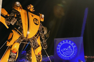 響應台灣燈會 台南德陽艦園區打造光點軍事燈區