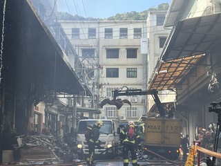 深坑大火 侯友宜現場勘察：沒有發現戴奧辛