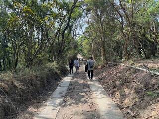 高雄半屏山道路改善完工  提升民眾登山安全