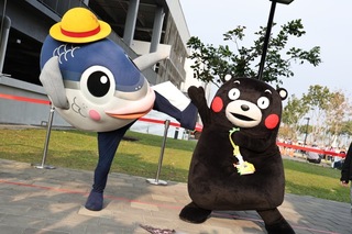 台灣燈會高鐵燈區  熊本熊驚喜現身