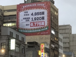 基市府掛廣告說明東岸商場收入  議員反應兩極