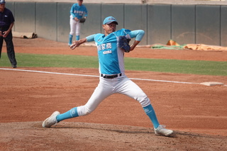 蕭齊木棒聯賽先發勝 獲讚有畢業要拚旅外好手的樣子