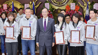 新北議會國民黨團幹部就職  陳偉杰新任書記長