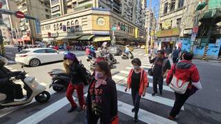 基隆愛三、仁四路口 清明節前設行人專用時相