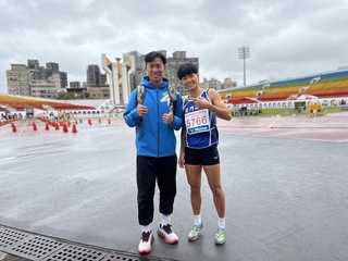 青年盃易柏安100跨跑出歷年第10傑 教練直呼天助