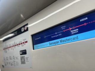 印尼雅加達捷運站可冠名贊助  外國旅客稱奇