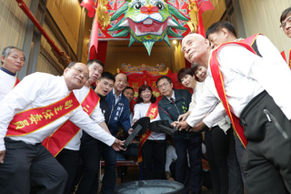 和勝堂12年1次王船祭 黃偉哲為台南400祈福