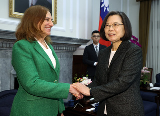 葛來儀率學者訪台 蔡總統：盼與民主陣營擴大合作