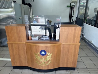 基隆八堵分駐所遭衝撞 值班台裝防彈玻璃加強防護