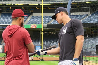 洋基春訓再添傷兵  賈吉腹部不適暫停揮棒