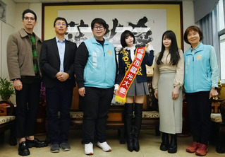 林明禎擔任花蓮市觀光大使 宣傳美食及景點