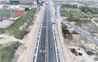 輔醫救命要道  新北塭仔圳「領航路」完工通車