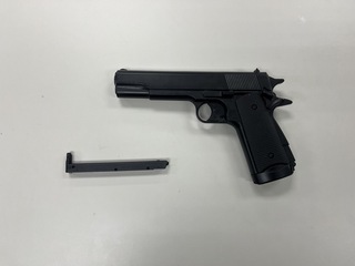 桃園男子銀行揚言搶劫  龜山警逮人搜出玩具槍