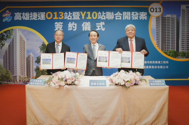 高捷聯開案O13、Y10簽約 總投資158億元2025年動工 | 華視新聞