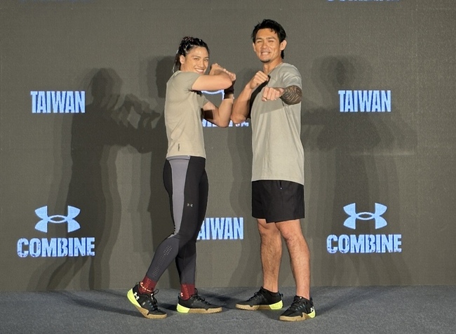 UA COMBINE健身訓練賽 陳念琴、張志豪鼓勵參賽者 | 華視新聞