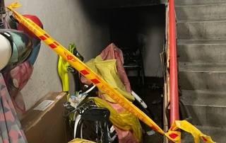 新北8旬翁火氣不小 與友人吵架竟樓梯間縱火送辦