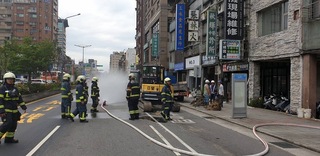 北捷龍山寺站附近瓦斯外洩  誤挖損管線已止漏