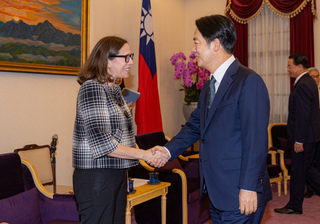 羅森伯格晉見賴副總統  盼區域兩岸維持現狀