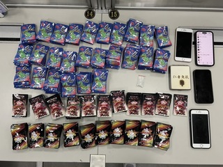 大甲媽遶境起駕前 中市警方掃黑查獲槍枝毒品