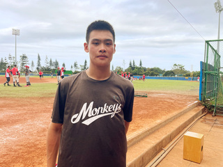 張彥澤投捕二刀不累 U18東岸聯盟接替蹲捕穩戰局