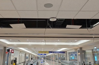 桃機天花板掉落3旅客輕傷  機場公司：空陸側營運正常