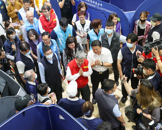 陳建仁偕同蕭美琴視察花蓮災情 全力拚災後復原