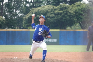 邱冠傑U18東岸聯盟先發勝 被看好投破150公里