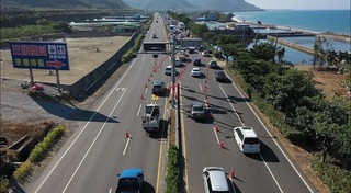 花蓮地震斷交通 車流湧入屏鵝公路增19%