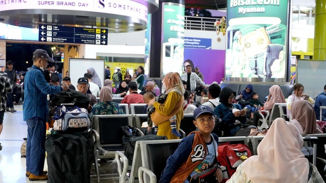 印尼開齋節近2億人返鄉 車站推人臉辨識加快疏運 | 華視新聞