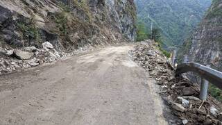 中橫便道搶通每日2班次放行  將視路況檢討管制