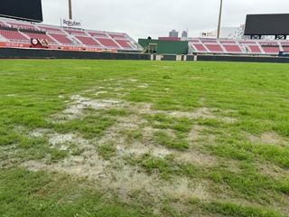 桃園棒球場草皮狀況不佳 16、17日桃猿賽事延期