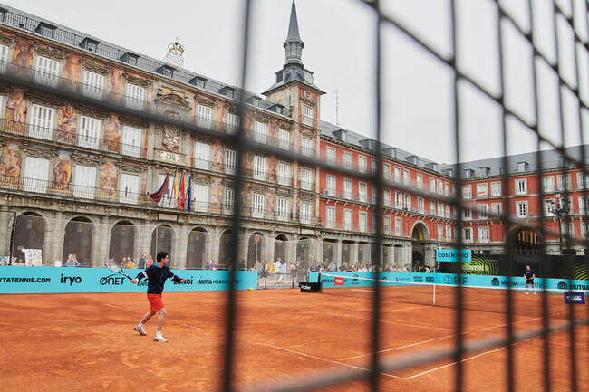 馬德里網球公開賽 古蹟中打造紅土球場1歐元出租 | 華視新聞
