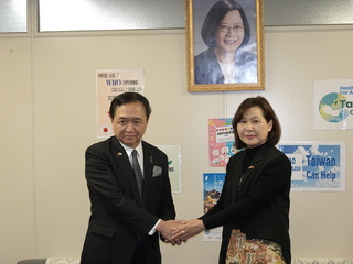 日神奈川知事拜訪駐日橫濱分處   慰問花蓮震災