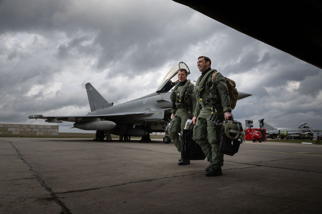 英國空軍抵羅馬尼亞 共同領導北約空中偵巡任務 | 華視新聞