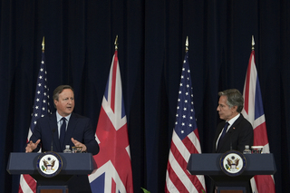 英外相卡麥隆訪美  重申堅定援烏有助嚇阻中國