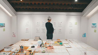 繪本作家湯姆牛首辦個展 兒童視角貼心策畫