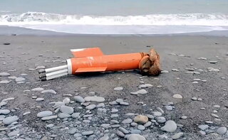 台東南田發現疑似飛行器 證實為陸軍訓練用空中靶彈