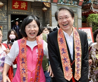 新北市長熱門人選聚樹林 林右昌蘇巧慧同框