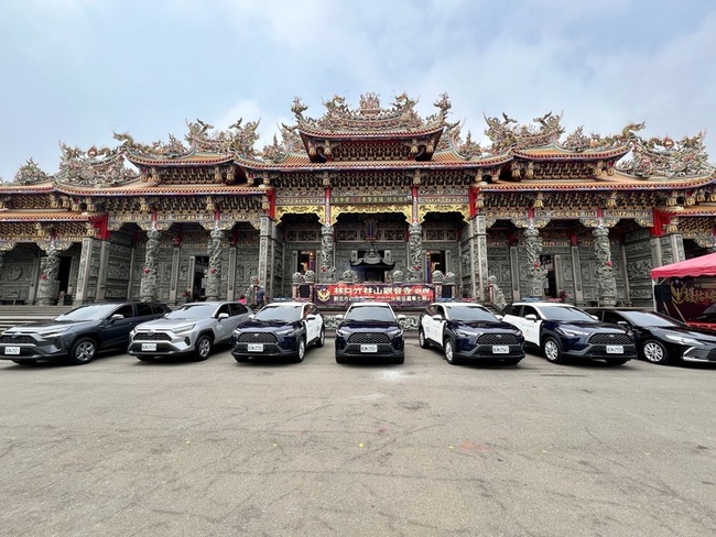 林口竹林山觀音寺捐7輛警車 助警察護治安 | 華視新聞