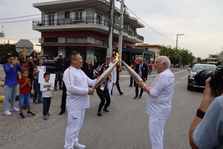 睽違60年 中華奧會再次參加奧運會聖火傳遞