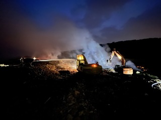 新豐垃圾掩埋場又起火  竹縣府擬覓團隊進駐管理