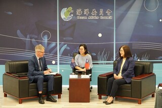 管碧玲會見澳洲駐台代表 達成台澳深化合作共識