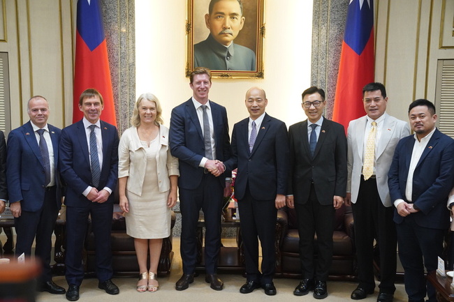 韓國瑜會晤紐西蘭國會訪團 雙方欲加強交流合作 | 華視新聞