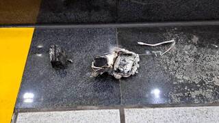 北捷旅客行動電源冒煙 車廂煙霧瀰漫引驚慌