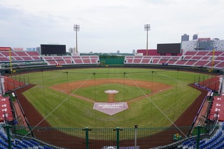 桃園棒球場26日迎接整修後首戰 新面貌亮相