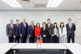 蕭美琴見美國眾院跨黨派訪團 盼增進供應鏈合作