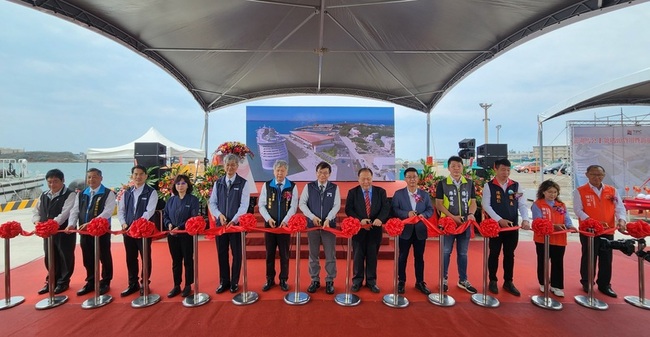 馬公港1號碼頭延建工程啟用 靠泊15萬噸大型郵輪 | 華視新聞