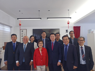 僑委會委員長拜訪大馬智庫 台灣發展經驗可供參考