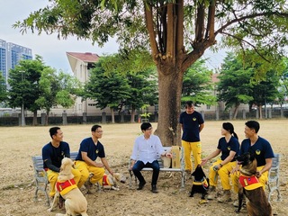 國際搜救犬日 陳其邁感謝高市搜救犬與人員付出