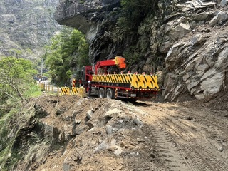 中橫便道等待6天再通車 谷關工務段搶修逾90次